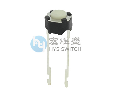 圆形轻触开关6*6*H中两脚高脚14.5mm