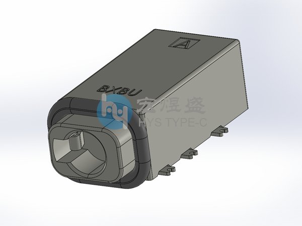 2.5mm 防水耳机插座 五脚贴片 IPX7