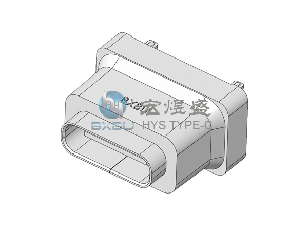 Type-c 防水16P 立式四脚插板SMT 10.0L IP68