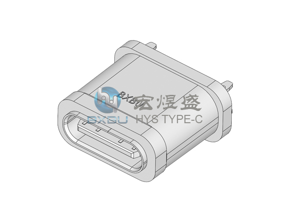 Type-c 防水16P 立式四脚插板DIP 10.2L IPX7